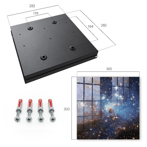 Armoire à clés murale L'espace extra-atmosphérique
