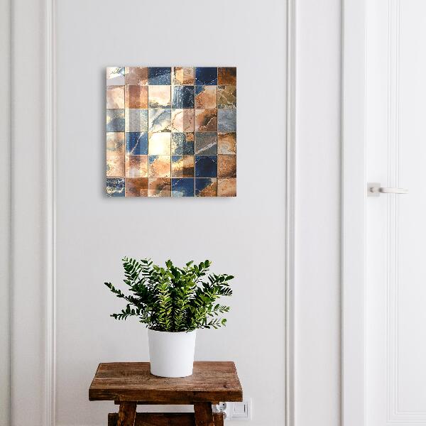 Boîte à clés decorative Mosaïque de marbre
