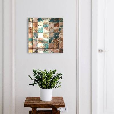 Armoire à clés murale Mosaïque de tons