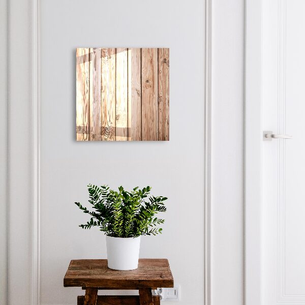 Armoire à clés murale Planches de bois
