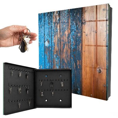 Armoire à clés murale Texture bois