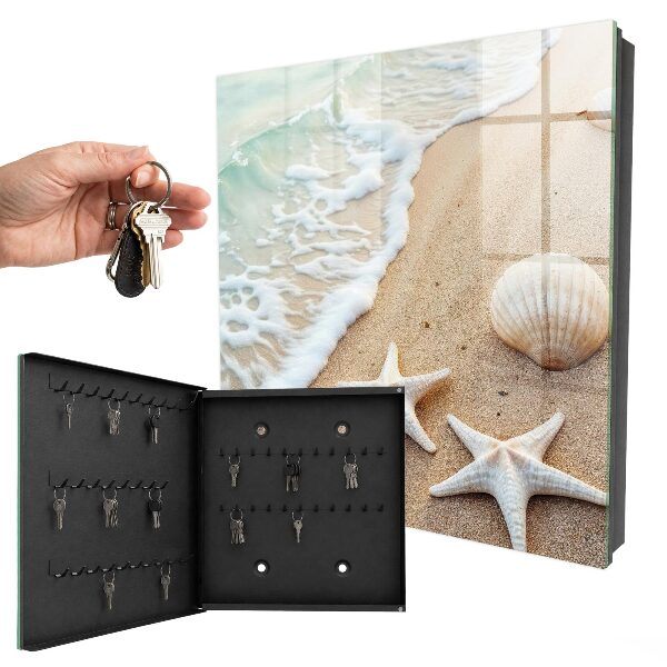Armoire à clés murale Plage paradisiaque