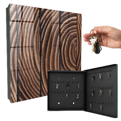 Armoire à clés murale Laine de bois