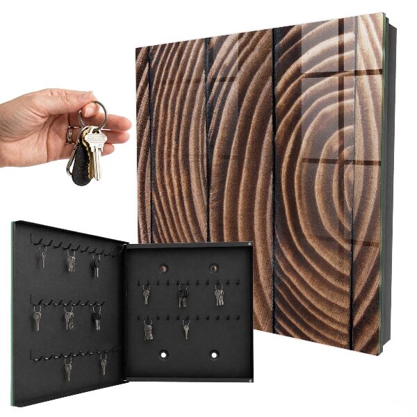 Armoire à clés murale Laine de bois
