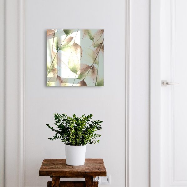 Armoire à clés murale Feuilles de la nature