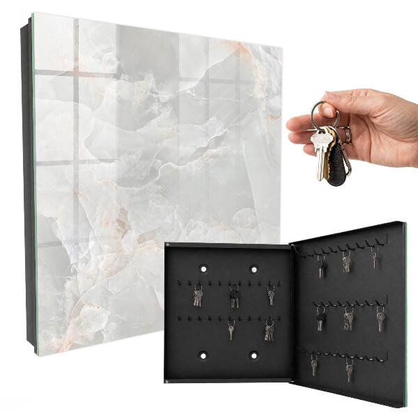 Armoire à clés murale Élégance neutre