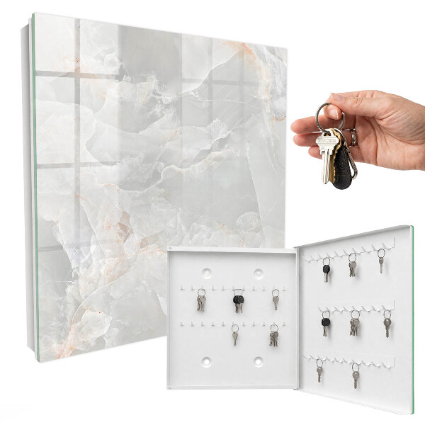Armoire à clés murale Élégance neutre