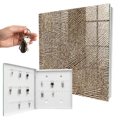 Armoire à clés murale Motif géométrique
