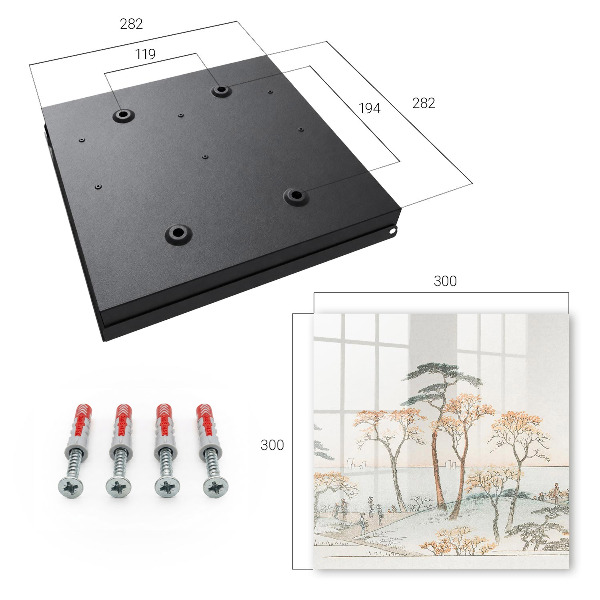 Boîte à clés decorative Paysage japonais