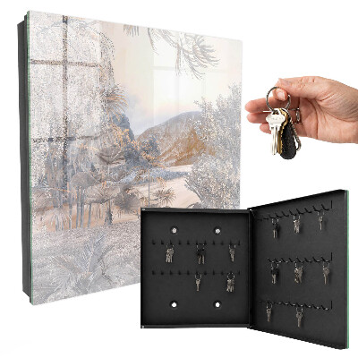Armoire à clés murale La paix dans les montagnes