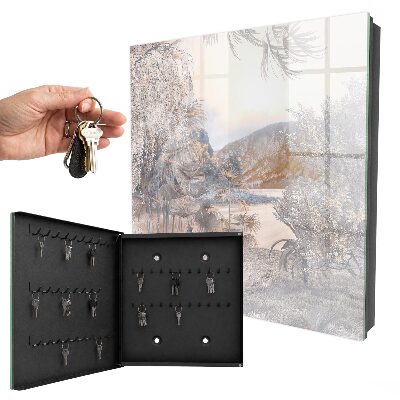 Armoire à clés murale La paix dans les montagnes