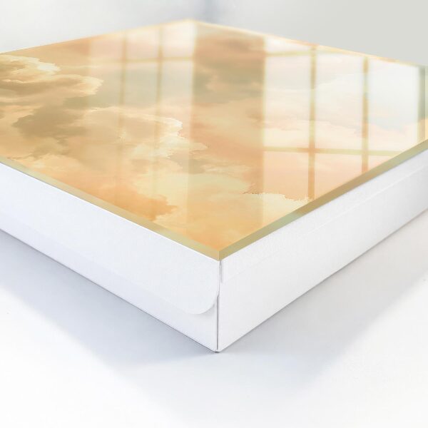Boîte à clés decorative Nuages ​​pastel