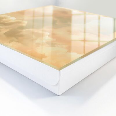 Boîte à clés decorative Nuages ​​pastel