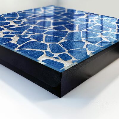 Boîte à clés decorative Mosaïque bleue