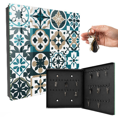 Boîte à clés decorative Carreaux marocains