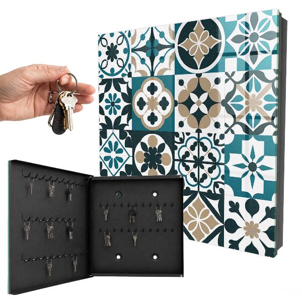Boîte à clés decorative Carreaux marocains
