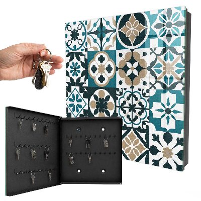 Boîte à clés decorative Carreaux marocains
