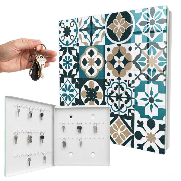 Boîte à clés decorative Carreaux marocains