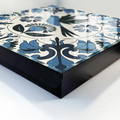 Boîte à clés decorative Oiseau bleu