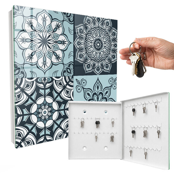 Armoire à clés murale Motifs géométriques