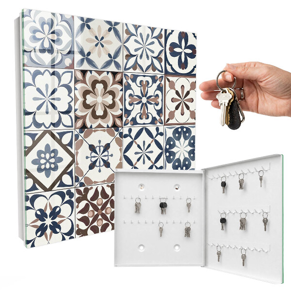 Boîte à clés decorative Mosaïque arabesque