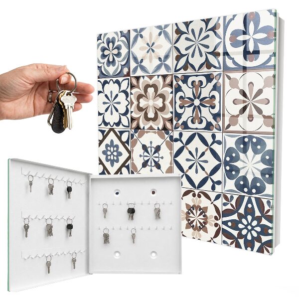 Boîte à clés decorative Mosaïque arabesque