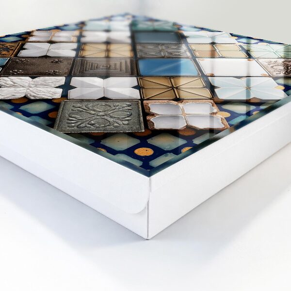 Armoire à clés murale Motifs de carreaux