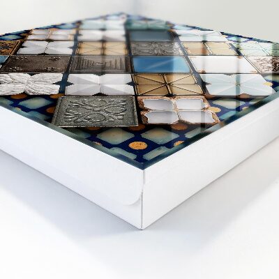 Armoire à clés murale Motifs de carreaux