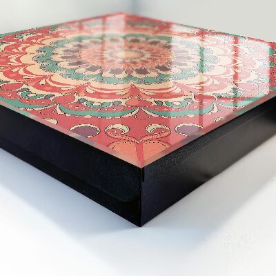 Boîte à clés decorative Mandala coloré