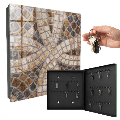 Boîte à clés decorative Mosaïque élégante