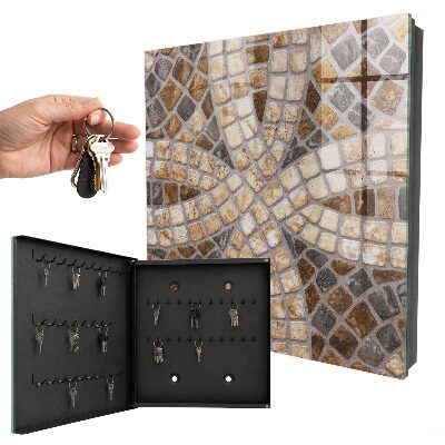 Boîte à clés decorative Mosaïque élégante