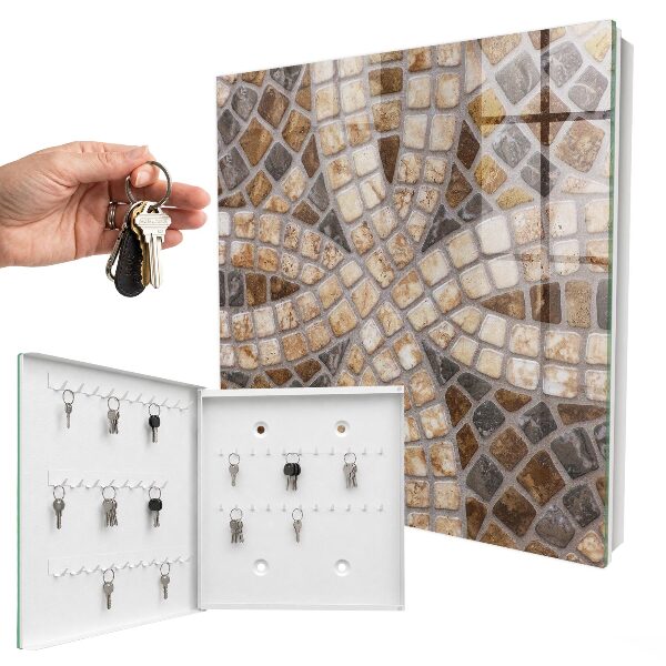 Boîte à clés decorative Mosaïque élégante