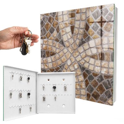 Boîte à clés decorative Mosaïque élégante