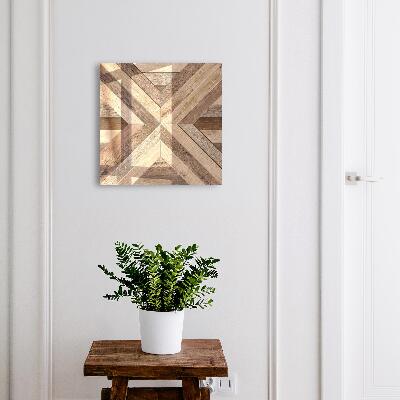 Boîte à clés decorative Géométrie en bois