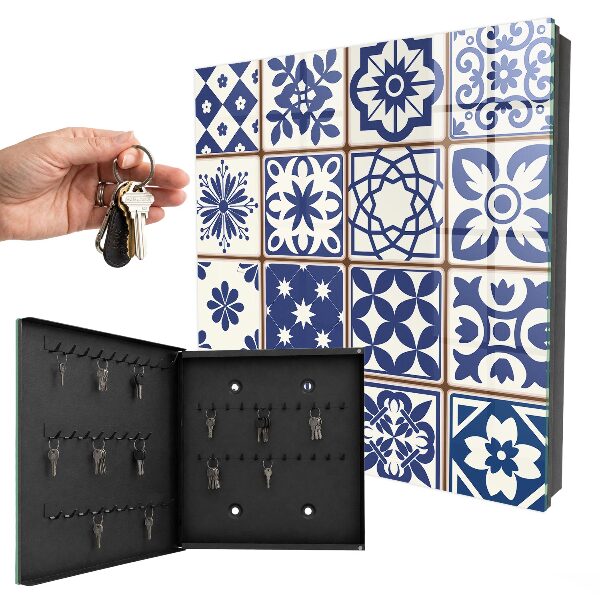 Boîte à clés decorative Mosaïque rétro