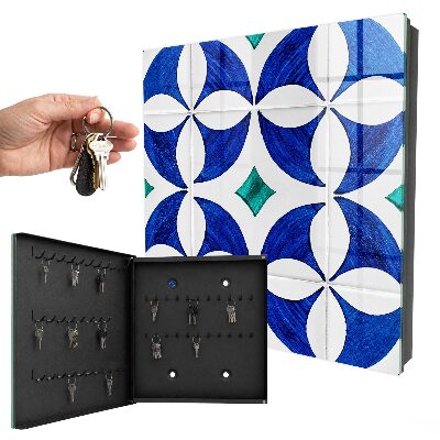 Armoire à clés murale Motif géométrique