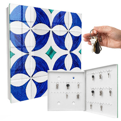 Armoire à clés murale Motif géométrique