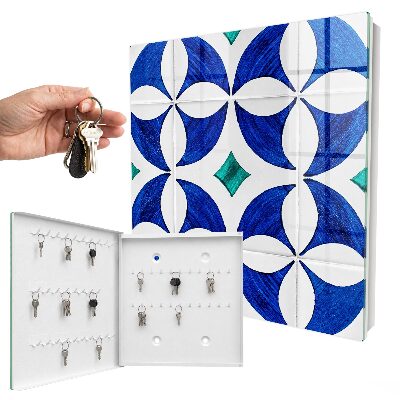 Armoire à clés murale Motif géométrique
