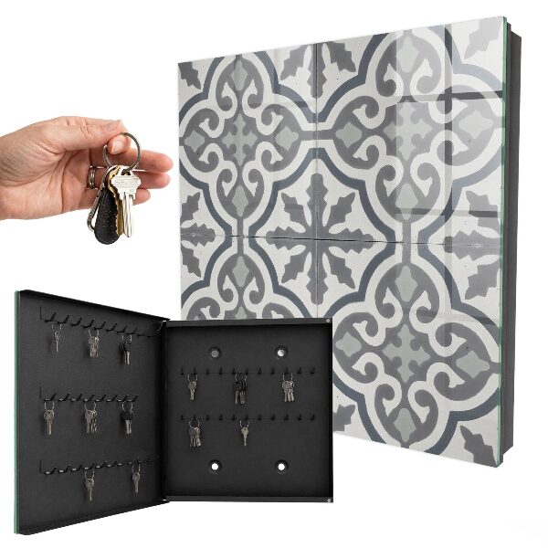Armoire à clés murale Motif géométrique