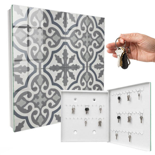 Armoire à clés murale Motif géométrique