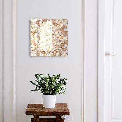 Boîte à clés decorative Élégance beige