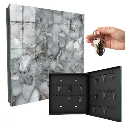Armoire à clés murale Mosaïque de pierre