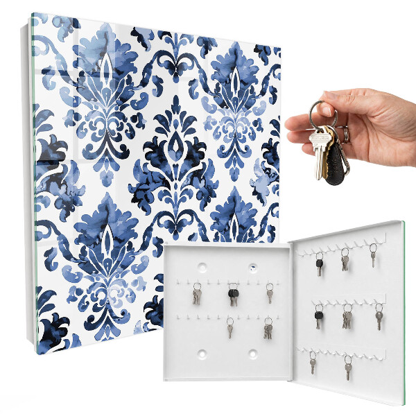 Armoire à clés murale Décorations bleues