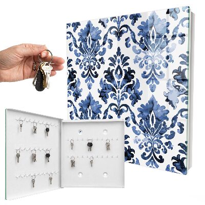 Armoire à clés murale Décorations bleues