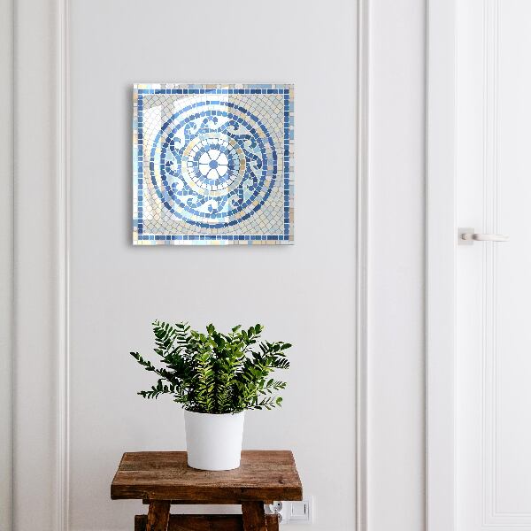 Armoire à clés murale Mosaïque géométrique