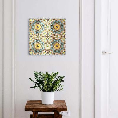 Armoire à clés murale Mosaïque géométrique