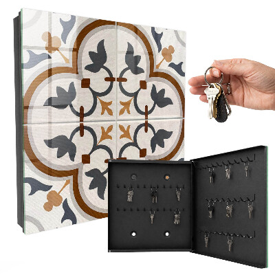 Boîte à clés decorative Élégance géométrique
