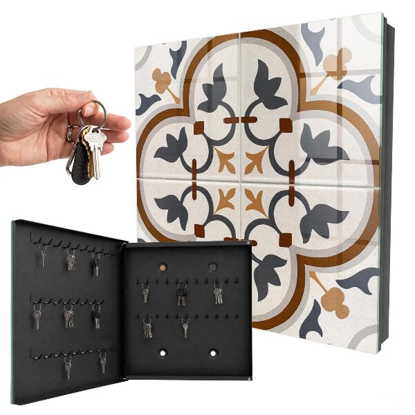 Boîte à clés decorative Élégance géométrique