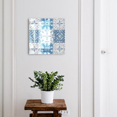 Armoire à clés murale Carreaux géométriques