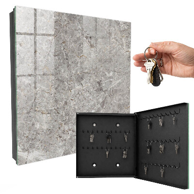 Armoire à clés murale Fond en marbre